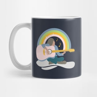 Playing the guitar Mug